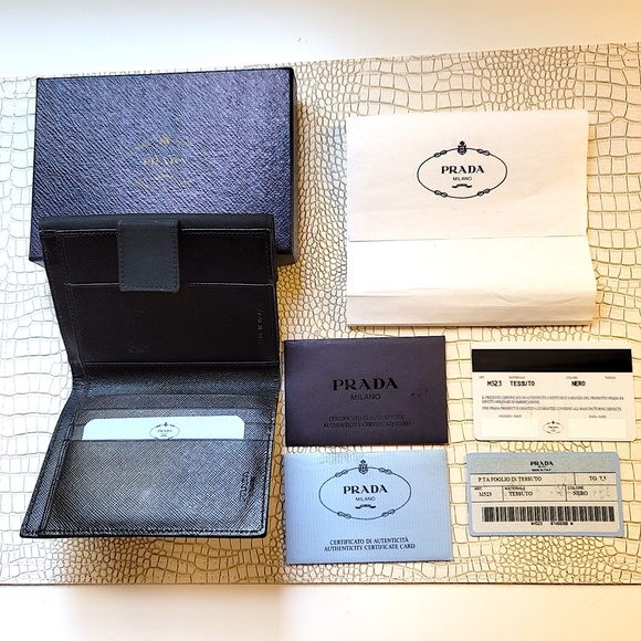 Rare Hi-End Unused Men's Prada Wallet - Picture 5 of 16